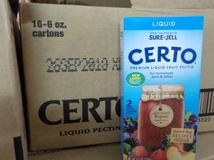 Case of 16 - 6 oz Boxes Certo...