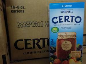 Case of 16 - 6 oz Boxes Certo...
