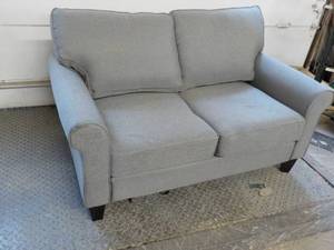 Grey Loveseat 57 Long...