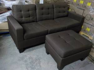 Brown Couch 78 Long with 23 x 28 O...