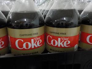 4 -24 pack Cases Caffeine Free Diet...