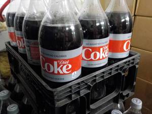 12 -1.25 Liter Bottles Diet Coke...