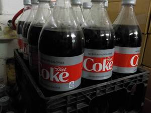 12 -1.25 Liter Bottles Diet Coke...