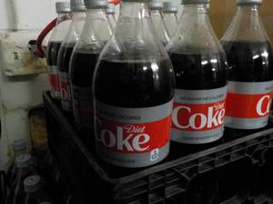 12 -1.25 Liter Bottles Diet Coke...