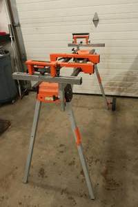 lot 8 image: Portamate Miter Saw Stand