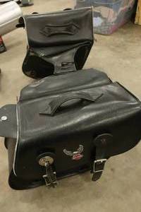 lot 16 image: Medium-Small Size Slanted Saddlebags