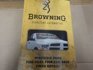 Browning Winshield Shade...