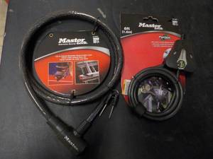 Master Locks Keyed Cable Lock and P...