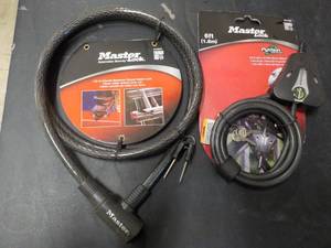 Master Locks Keyed Cable Lock and P...
