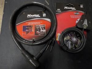 Master Locks Keyed Cable Lock and P...