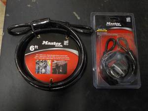Master Locks 6 ft Braided Steel Loo...