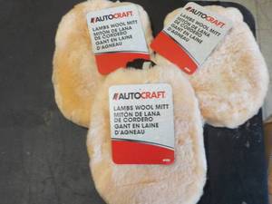 3 Auto Craft Lambs Wood Mits...