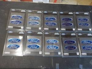 10 Chroma Ford Domed Emblemz...