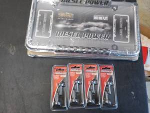 4 Diesel Power License Plates and F...
