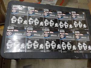 10 Star Wars Decal Kits...