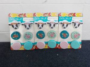 Set of 3 - 6 per pack Pioneer Woman...
