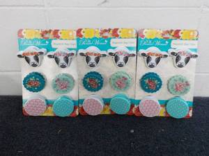 Set of 3 - 6 per pack Pioneer Woman...