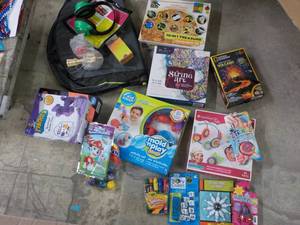 Large Box of Toys and Games...