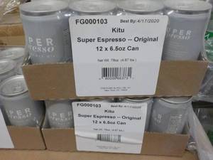 2 - 12 packs 6 oz cans Kitu Super E...