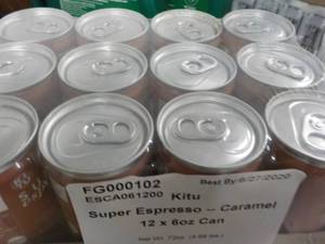 12 pack 6 oz Cans Caramel Kitu Supe...