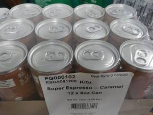 12 pack 6 oz Cans Caramel Kitu Supe...