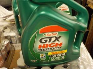 1 Gallon Castrol GTX High Milage SA...