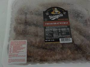 5 lb Frozen pkg Usingers Fresh Bra...