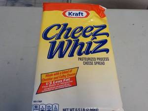 6.5 lb bag Kraft Cheese Whiz refri...