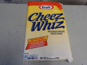 6.5 lb bag Kraft Cheese Whiz refri...
