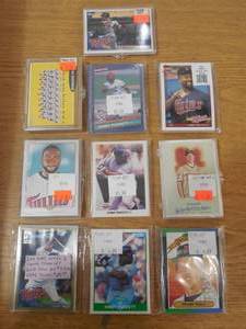 lot 10 image: (10) Assorted Minnesota Twins Team Set - Rare Sets Included