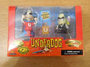 lot 17 image: 1998 Underdog Action Figure Limited Edition Collectors Series NIP