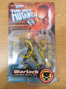 lot 20 image: 1998 X-Men The New Mutants Warlock Action Figure NIP LK