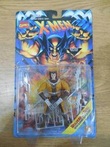 lot 24 image: 1995 X-Men Wolverine Fang Action Figure NIP LK
