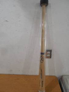 lot 41 image: Carlos Gomez Minnesota Twins Autographed Rawlings Bat - Signed In Person At Twins Fest