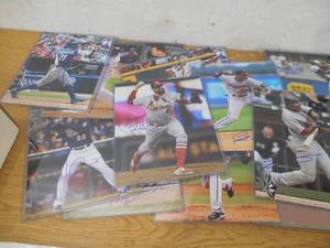 lot 48 image: (29) Autographed 8 X 10 Baseball Photos - Ex Twins And More LK