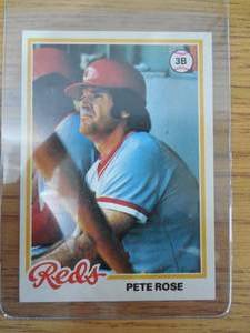 lot 53 image: 1978 Topps Pete Rose #20 Near Mint LK