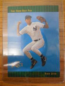 lot 59 image: 1993 Score Select Derek Jeter Rookie Card #360 LK