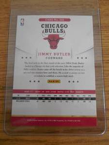 lot 66 image: 2012 NBA Hoops Jimmy Butler Rookie Card #249