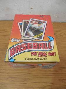 lot 75 image: 1988 Topps Baseball Wax Box With (36) Sealed Packs