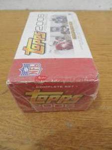 lot 168 image: 2006 Topps Football Factory Sealed Complete Set LK