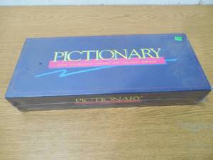 lot 175 image: 1993 Sealed Pictionary Board Game - Unopened Rare LK