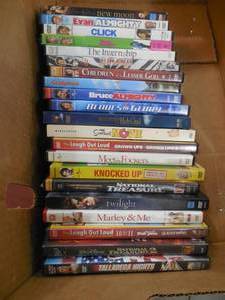 lot 177 image: (21) Assorted DVDs - Various Titles LK