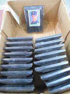 lot 178 image: (19) 1990 Score Chuck Knoblauch Rookie Card Plaques LK