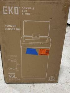 Horizon Stainless Steel 45 Liter11.9 Gallon Motion Sensor Trash Can