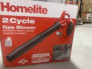 HomeLIte gas leaf blower