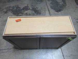 lot 231 image: Hampton Bay Shaker Assembled 36x30x12 in. Wall Kitchen Cabinet in Brindle KW3630-BDL