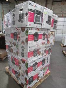 lot 415 image: WHOLESALE MIXED PALLET OF MISCELLANEOUS INSTAPOT MULTI-FUNCTION PRESSURE COOKERS, AIR FRYERS AND MORE