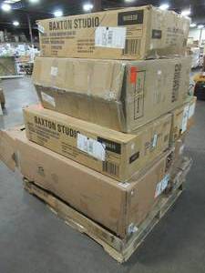 lot 113 image: WHOLESALE MIXED PALLET OF MISCELLANEOUS INDOOROUTDOOR FURNITURE AND MORE