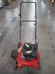 lot 24 image: Yard Machines 20 in. 125cc OHV Briggs & Stratton Gas Push Mower 11A-02BT729