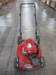 lot 27 image: Toro 22 in. Recycler SmartStow High Wheel Variable Speed Walk Behind Gas Self Propelled Mower 20339